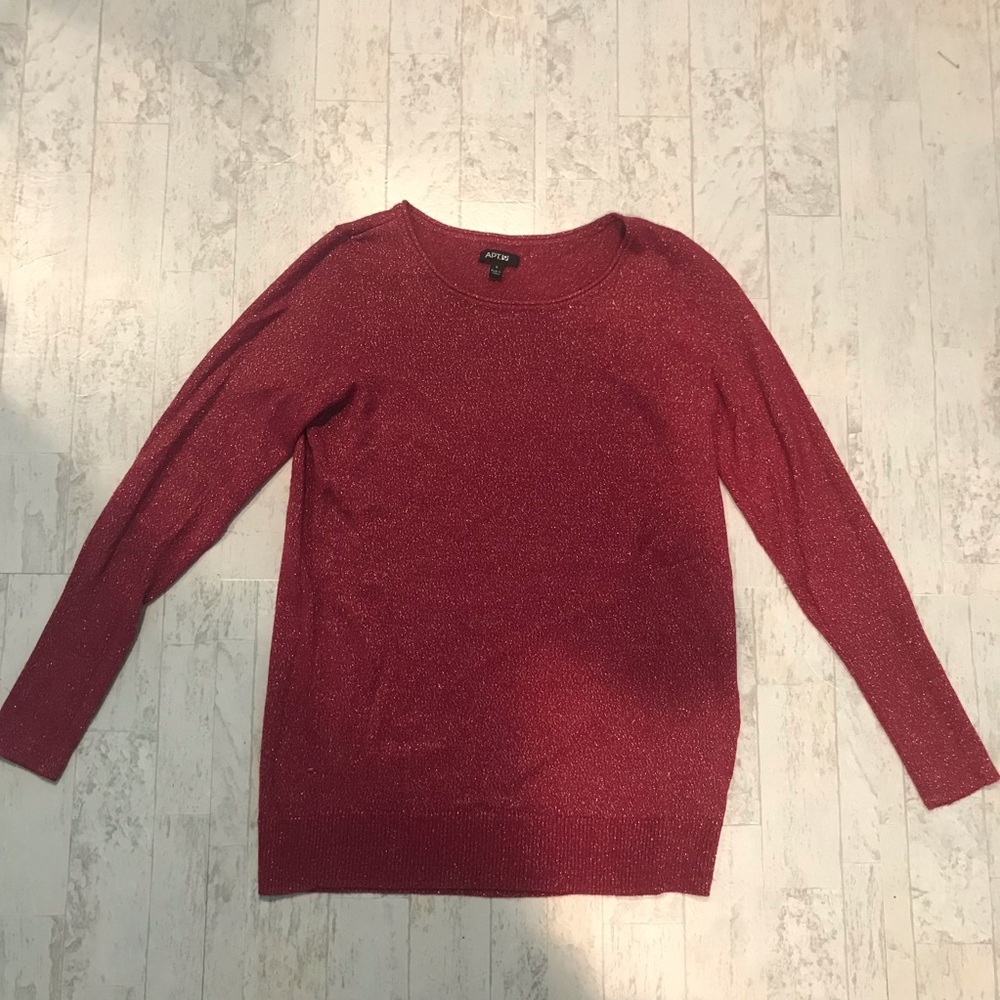 DONATED Women’s Sparkly Pink Sweater